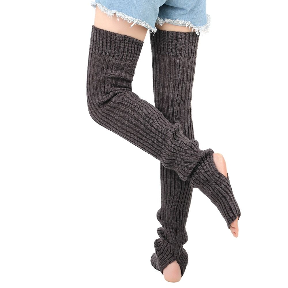 Winter Women Leggings Extra Long High Boot Stockings New Female Long Socks Women