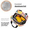 Game Cartoon Cute Pikmin Insulated Lunch Bag Thermal Bag Reusable Leakproof Tote Lunch Box Bento Pouch College Travel