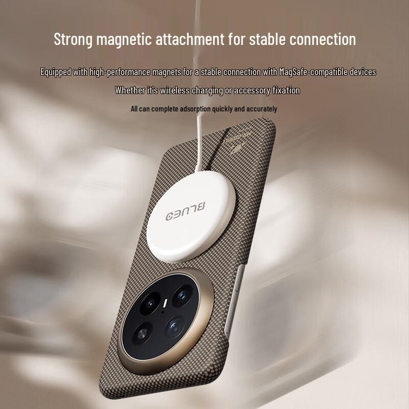 Lan Xing Xian Sheng Kevlar Magnetic Slim Phone Case for Huawei Mate70 Pro/Pro+