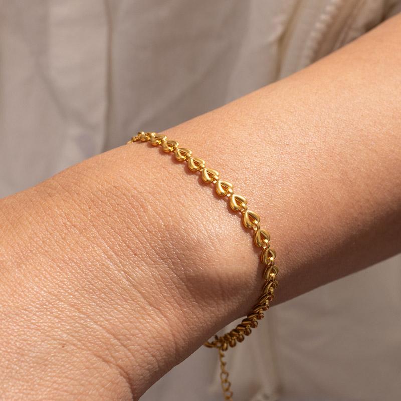 Нержавеющая сталь 316L Застежка OT Жемчужные ожерелья Браслеты Foxanry Креативные Модные Элегантные Не выцветающие Свадебные украшения Подарки EL0101