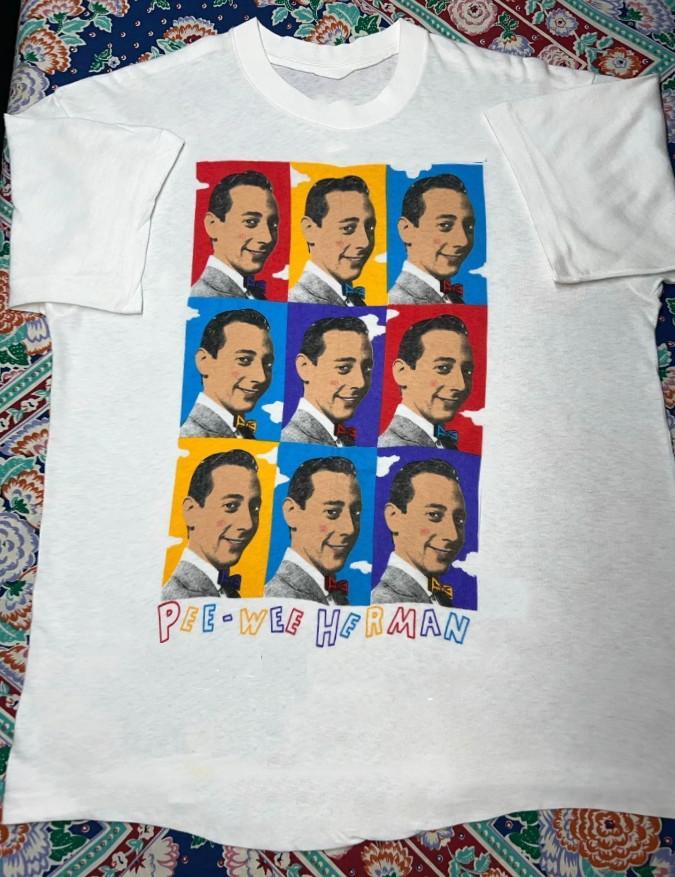 Pee Wee Herman White Gift Unisex Shirt Adult Tee S-5Xl BL2.595