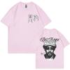 Rapper Bad Bunny Print T Shirt Hip Hop Vintage Short Sleeve Tshirt Summer Fashion Casual 100cotton Tshirts Unisex Streetwear