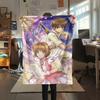 Cardcaptor Sakura designPrint Flannel Blanket, High quality Comfortable for All Seasons, Home Decor, Warmth and Comfort
