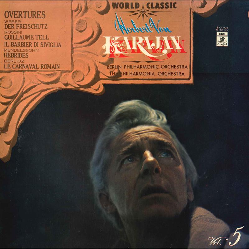 LP Record HERBERT VON KARAJAN(COND.)/BERLIN P - World Classic/Herbert Von Karajan SK705 TOSHIBAEMI 1971 Japan Classical Used