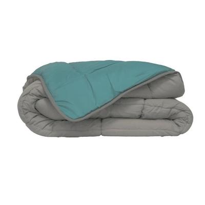 HUDSON - Легкое одеяло из микрофибры - 200 г/м² - Галька & Пододеяльник - 240 x 260 см