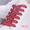 Colorful Sparkling Flat Shoelaces for Athletic Running Sneakers Shoes Boot Strings Glitter Shoe Laces 1CM Width Shoelace 1Pair