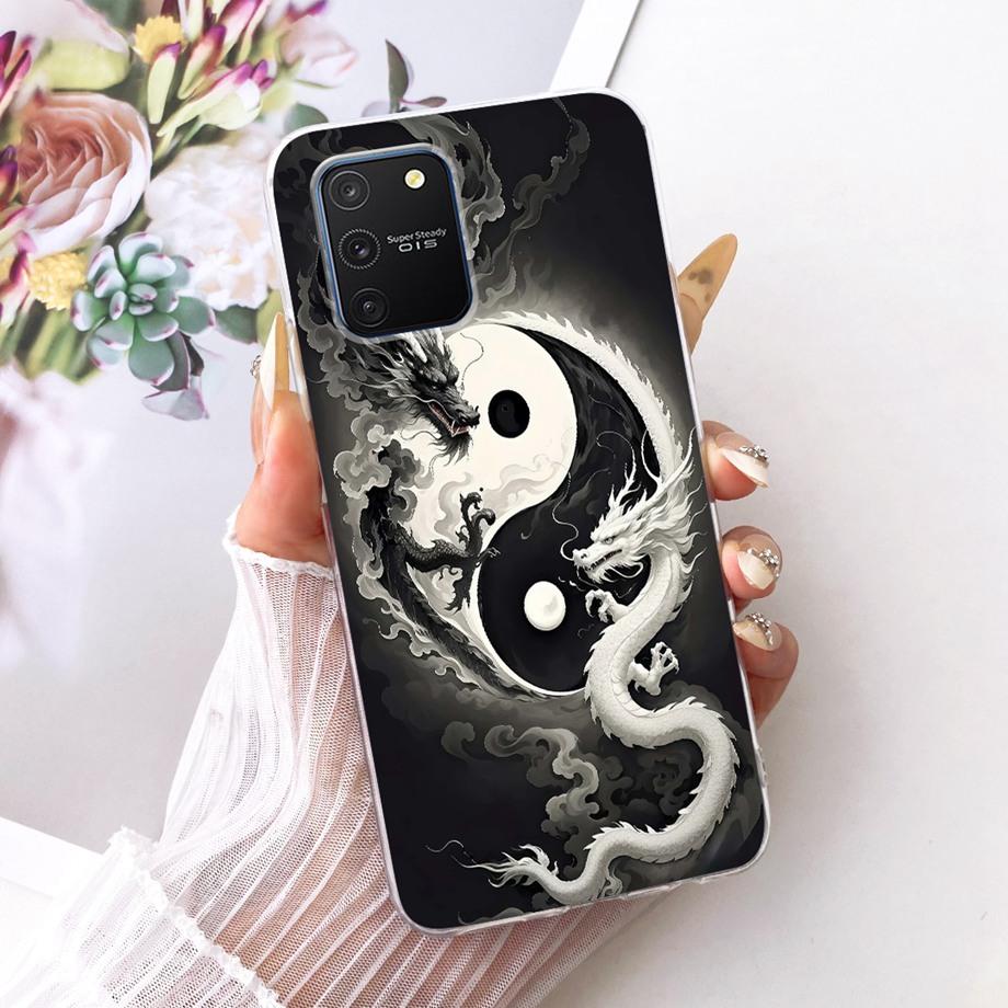 For Samsung Galaxy S10 Lite S10e S10+ Plus Phone Case Luxury Flower Butterfly Cartoon Bow Pattern Back Cover Soft Clear Silicone