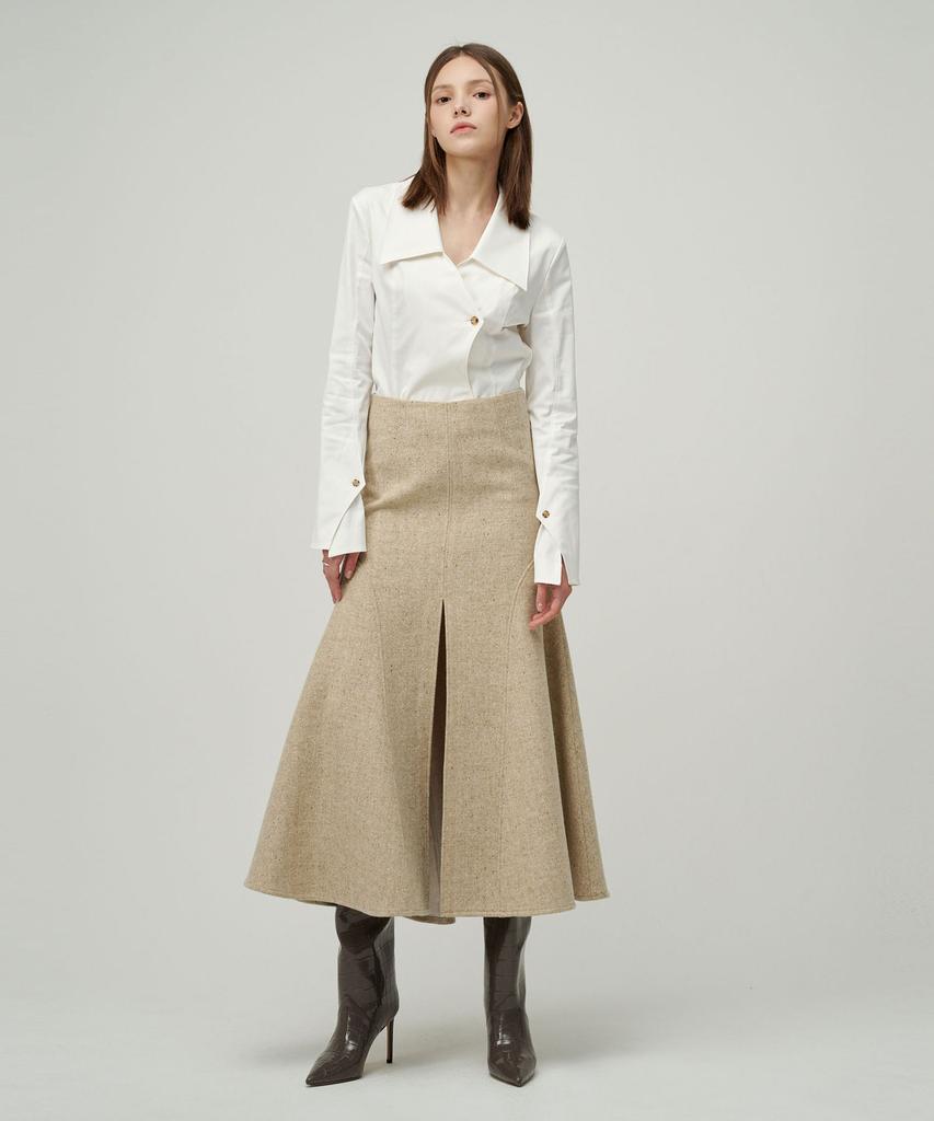 Second Armuah Aveline Skirt _ Oatmeal