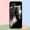 Black White Horse Case For Honor Magic 8 6 7 Pro Honor 400 200 70 90 Lite X8b X8c X9a X9b X9c X9d Win RT Cover