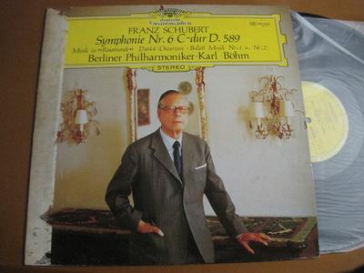 LP Запись ФРАНЦ ШУБЕРТ, БЕРЛИНСКИЙ ФИЛАРМОНИЧЕСКИЙ ОРКЕСТР - Симфония №. 6 до мажор D.589 / Музыка MG2426 Deutsche Grammo 1974 Япония Классика Б/у