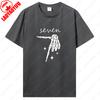 6 7 Meme Couple Halloween Cotton Tshirt Funny Skeleton Hands Cute Spooky Matching Tops Six Seven Women Men Trend Popular Tees
