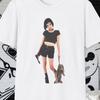 Leon, RARE Mathilda Standing w/ .9 & Teddy! Promo Photo, The Professional, 90s movies, cult classic, film, french cinema, foreign, indie