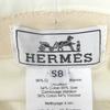 Excellent HERMES hat Harper Emile Hermes bucket white cotton mens 58 Used