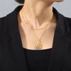 Xiaomi Skyrim Irish Celtics Knot Pendant Necklace for Women Amulet Triquetra Chain Necklaces Stainless Steel Jewelry Gifts