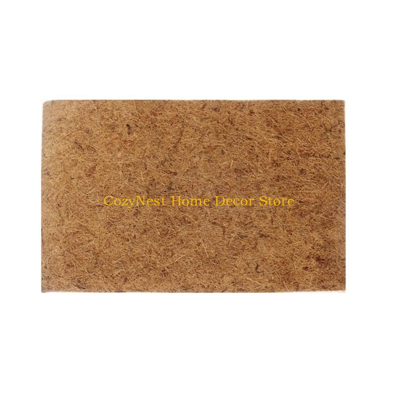 92MF Terrariums Substrate Liner Coconutfiber Carpet for Reptiles Cut To Fit Lizards BeardedDragons Bedding Mat Pet Supplies