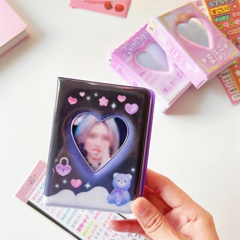 Kpop Photocards Holder Poca Packaging Mini Photo Album Card Collect Book Photo Card Packaging Supplies Card Holder