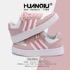 Global Platform Pink Board Shoes Women's ZHQ68119 Spring New Shoes Women's Campus Style Students Versatile White Shoes