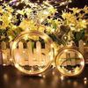 String Lamps Great Romantic Practical LED Light String Battery Powered Warm Light Curtain Lights Fairy Lights for Dorm