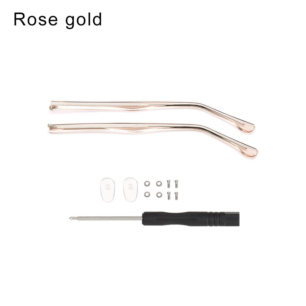 1 пара металлических противоскользящих универсальных аксессуаров для очков, сменная оправа для очков, сменная нога