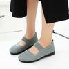 New Breathable Knitting Flats for Women Fashion Strap Soft Sole Loafers Shoes Woman Light Round Toe Mesh Non-Slip Casual Shoes