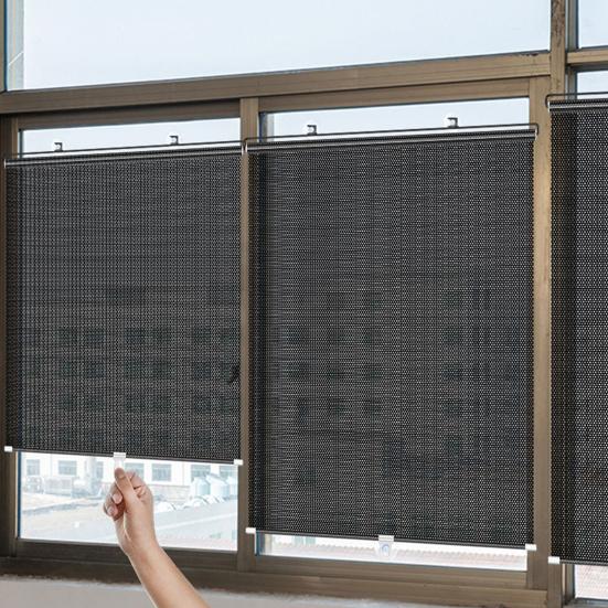 Автомобильные шторы Универсальные рулонные шторы на присосках Затемняющие солнцезащитные шторы для спальни, кухни, офиса, окна Солнцезащитные шторы