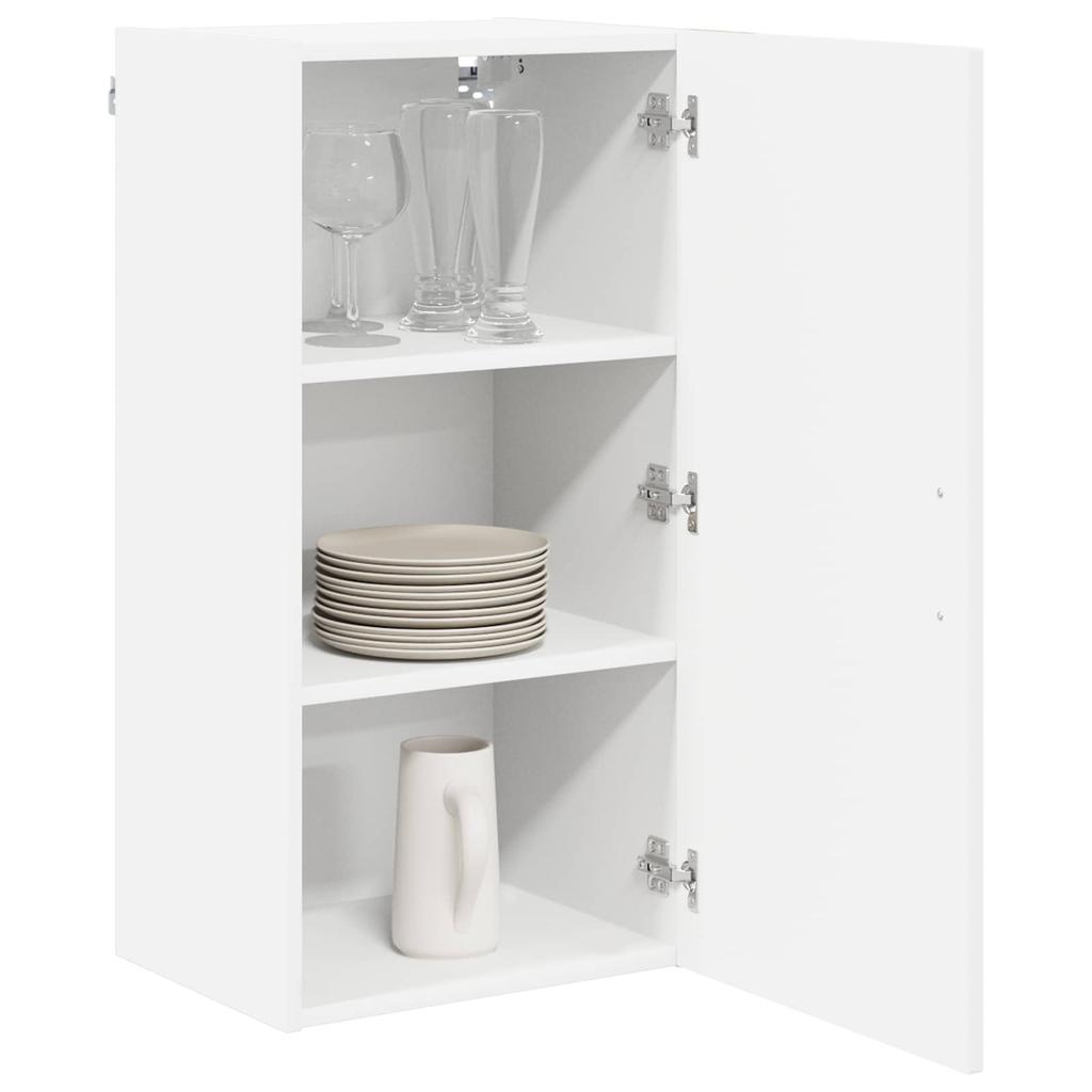 Wall Cabinet LUCCA White 40 x 31 x 80 cm Particleboard