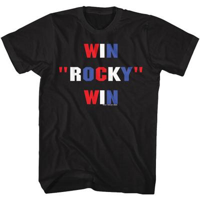 Футболка Rocky Winning - Черная унисекс футболка