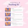 Gush Beauty Press On Nails | Reusable Extensions | Artificial Nails 24 Set