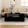 VidaXL Coffee Table Black 102x55x42 Cm Engineered Wood 810918