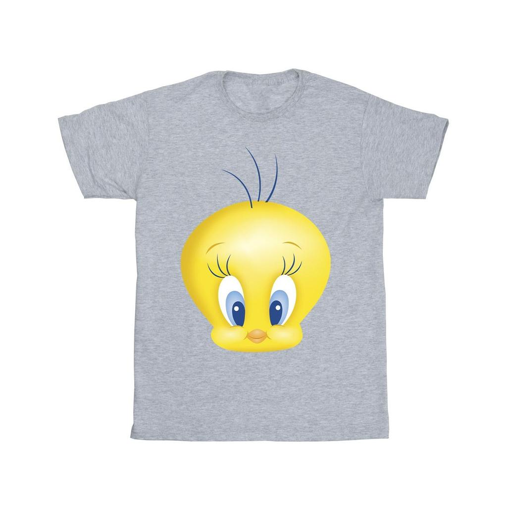 Looney Tunes Mens Tweety Face T-Shirt