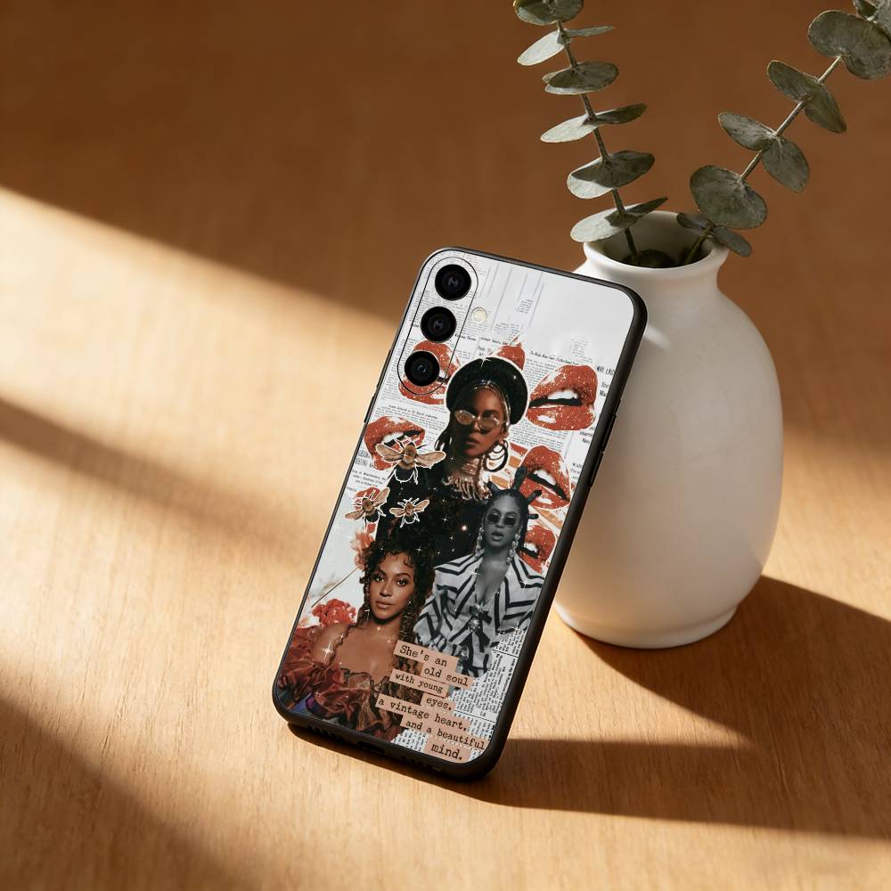 Singer B-Beyonce Phone Case For Samsung Galaxy A91,80,73,72 ,71,53,52,32 ,31,22,21s,20,Soft Black Case