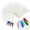9 Types UV Gel Polish Color Chart Palette False Nails Tips Showing Card Shelf Nail Varnish Colors Showing Chart Tool