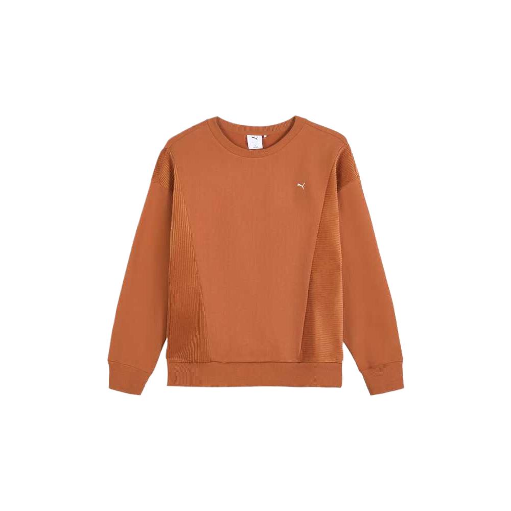 PUMA Sweatshirts Unisex Coffee Crew Neck Moderate 633503-93