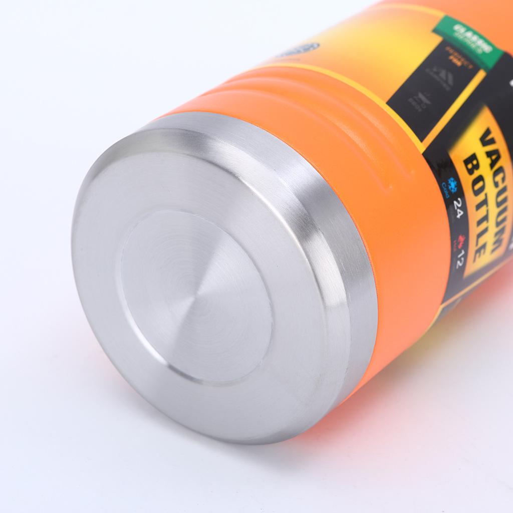 1200ml Handheld Insulated Canister 304 Stainless Steel Vacuum Large Capacity Ice King Flask water bottle with Straw