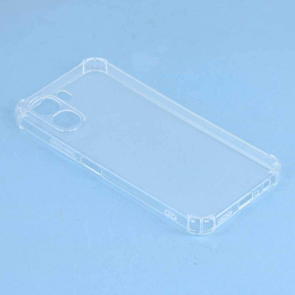 For Oppo A6x 5G / A6x 4G Transparent TPU Case Reinforced Corners Drop-proof Phone Cover
