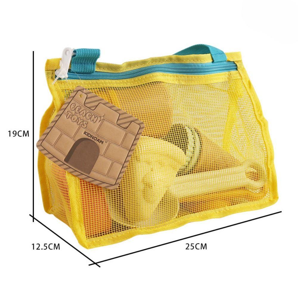 11PCS Sand Mold Beach Toy Set with Storage Bag Outdoor Beach Toy Water Bottle Set Summer Outdoor
