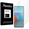 Закаленное стекло для Xiaomi Redmi Note 13 PRO 5G [Набор 4 шт.] Защитная пленка для экрана Phonillico®