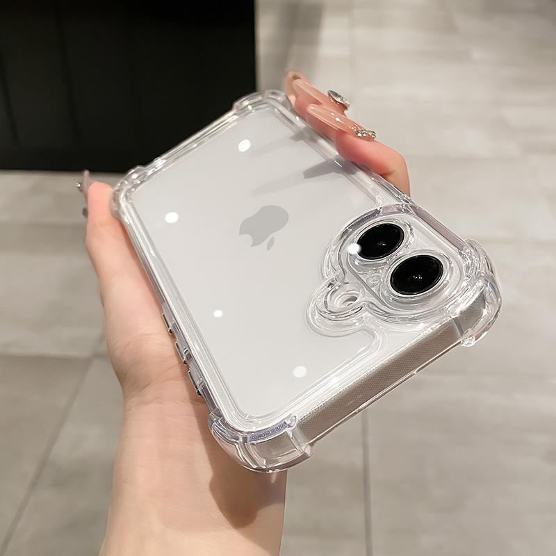 Простой и прозрачный, подходит для чехла на мобильный телефон Apple 11, новый силиконовый всесторонне защищающий от падений 11pro