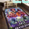 Custom Name Halloween Horror Witch  Rug, Office Rug, Chair Rug, Carpet for Living Rooms, Doormat Game Rug Home Decor Christmas Gifts