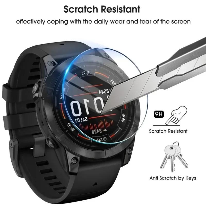 Закаленное Стекло Для Garmin Fenix 8 43мм/47мм/51мм Умные Часы HD Clear Защитная Пленка На Экран От Царапин Для Garmin Fenix8
