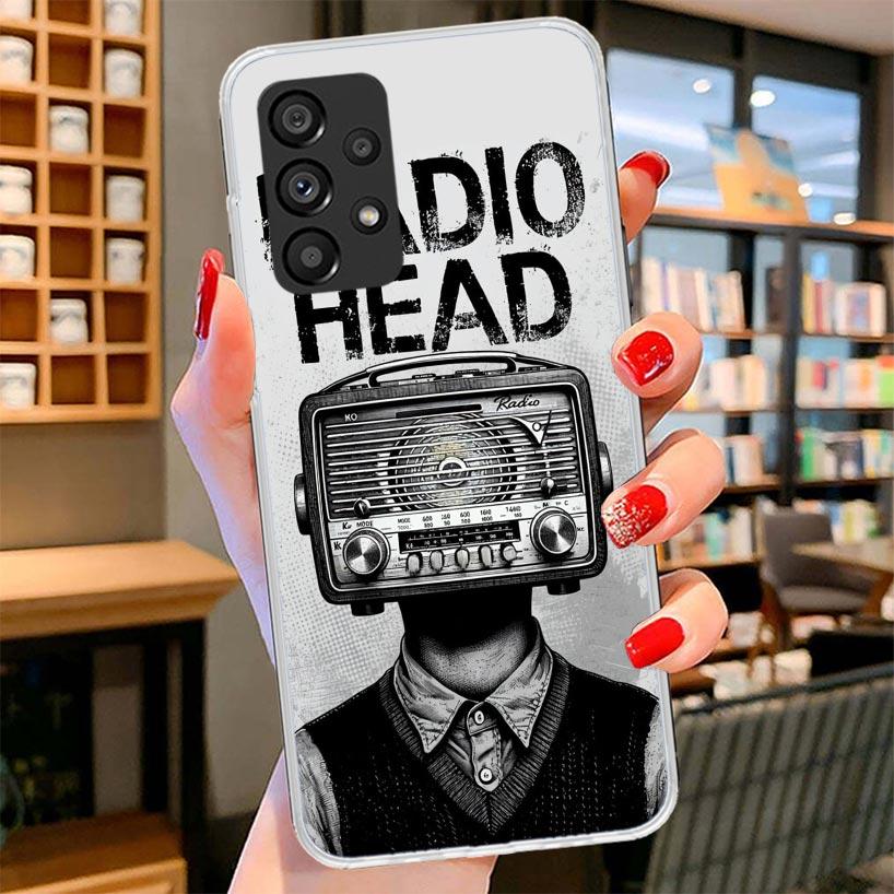 Чехол для телефона R-Radiohead For Samsung Galaxy A12 A22 A32 A52 A72 A02S Чехол для телефона Note 20 Ultra 10 S10 Plus A51 A71 A50S A20S A