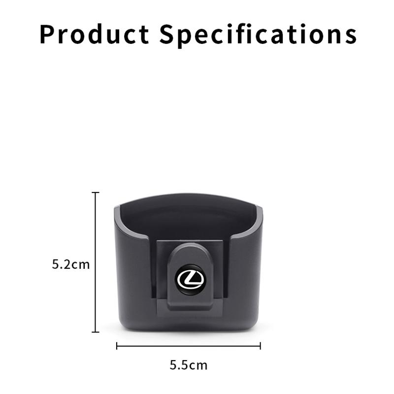 Car Key Storage Box Organizer Auto Dashboard Sunglasses Card Holder Clip/Car keychain For Lexus RX 300 IS 250 300 GX 400 460 LBXNJ7