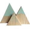 Nordic Simple Style Triangle Shaped Ornament Kids Bedroom Decoration Fashionable Ornaments Fashion Home Decor Gift