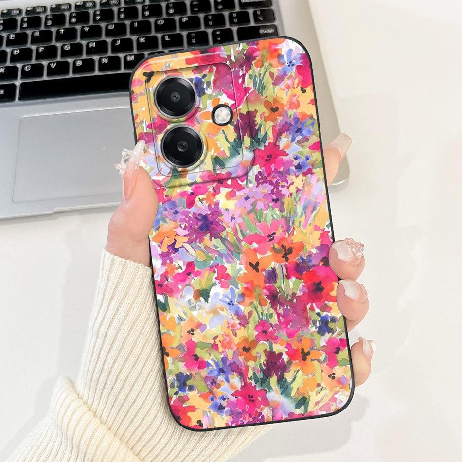 Для Oppo A3x A3 Pro Глобальный Милый Мультяшный Чехол-Животное Для Oppo A3 5G 4G A 3X A3Pro Желейный Силиконовый Ударопрочный Мягкий Чехол