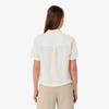 [Lacoste] Women's Linen Openwork Short Sleeve Shirt CF197E-56G70V