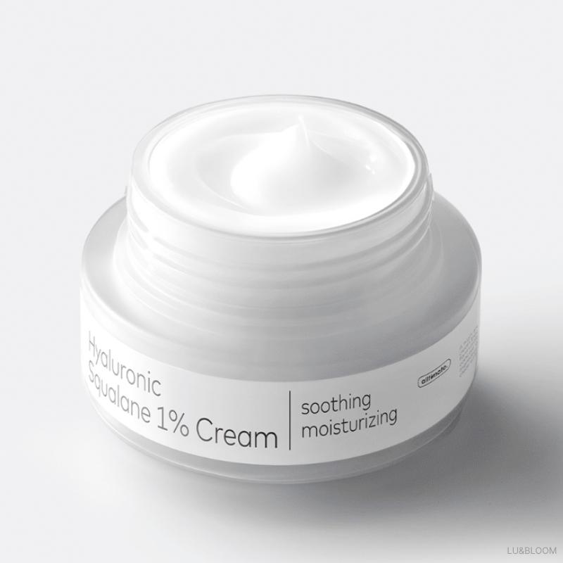 The Face Shop Alltimate Успокаивающий увлажняющий крем с гиалуроновой кислотой и скваланом 1% 50 мл (+Бесплатный подарок)