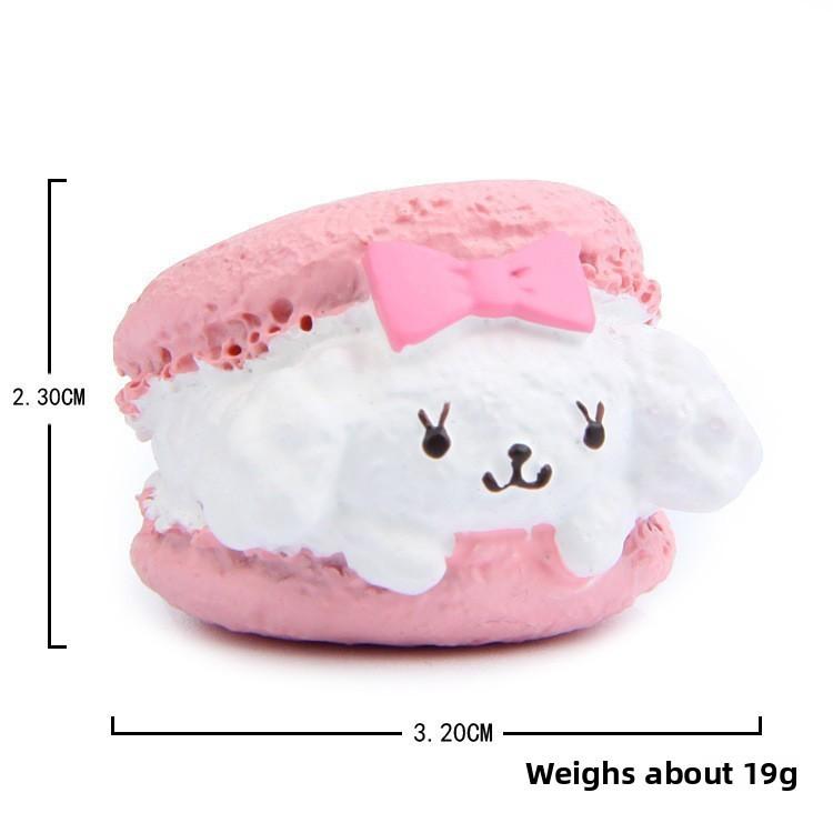 Burger Pompompurin Cartoon Bread And Cup Resin Ornaments For Party Gifts And
