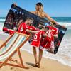 Union Berlin Players Print Beach Towel, Large Soft Quick Dry Towel for Beach Camping Swimming