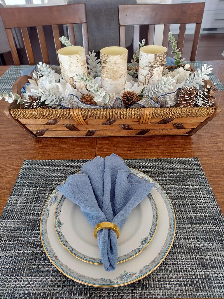 Салфетки из марлевой ткани 50 шт. 30x30 см, 100% натуральный мягкий хлопок для свадеб, декоративных вечеринок, семейного повседневного использования, оптом, салфетки для ужина