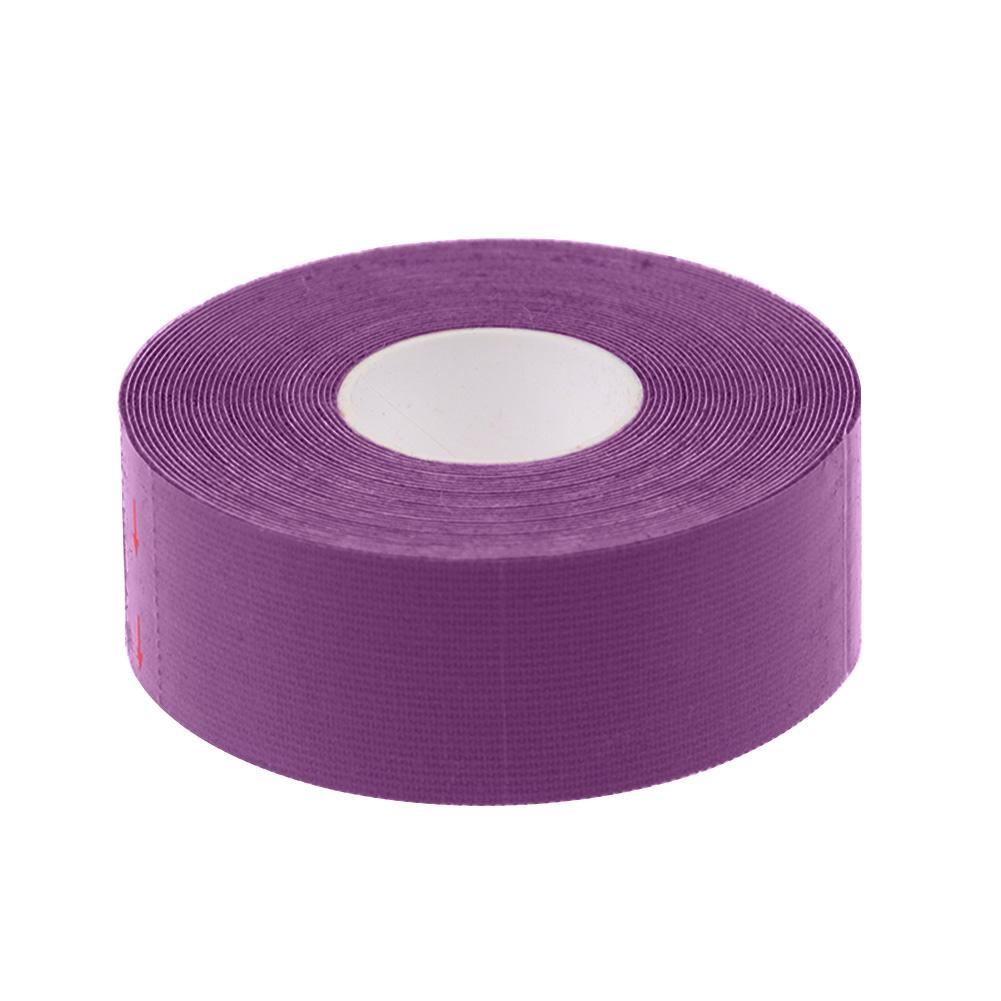 Кинезиологическая лента для лица, косметическая лента для лифтинга, уменьшения морщин, рулон ленты (фиолетовый)